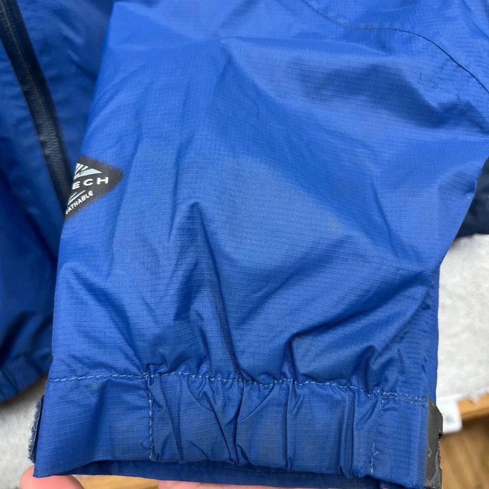 Columbia Titanium Jacket Mens Large Blue Black Omni-Tech Interchange Waterproof